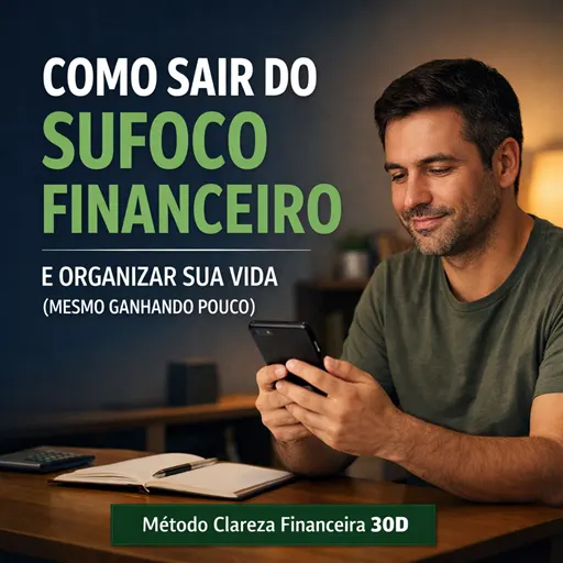 Como Sair do Sufoco Financeiro – Método CLAREZA FINANCEIRA 30D