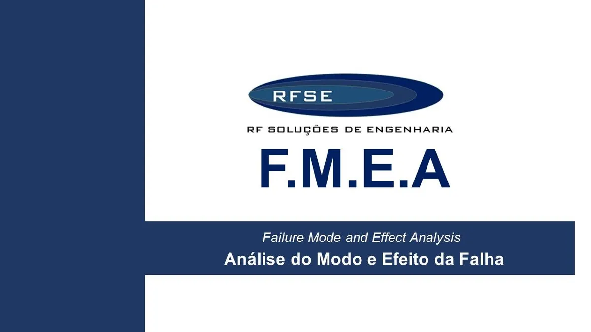 Curso de FMEA - Primeiros Passos com Exemplo de Aplicação