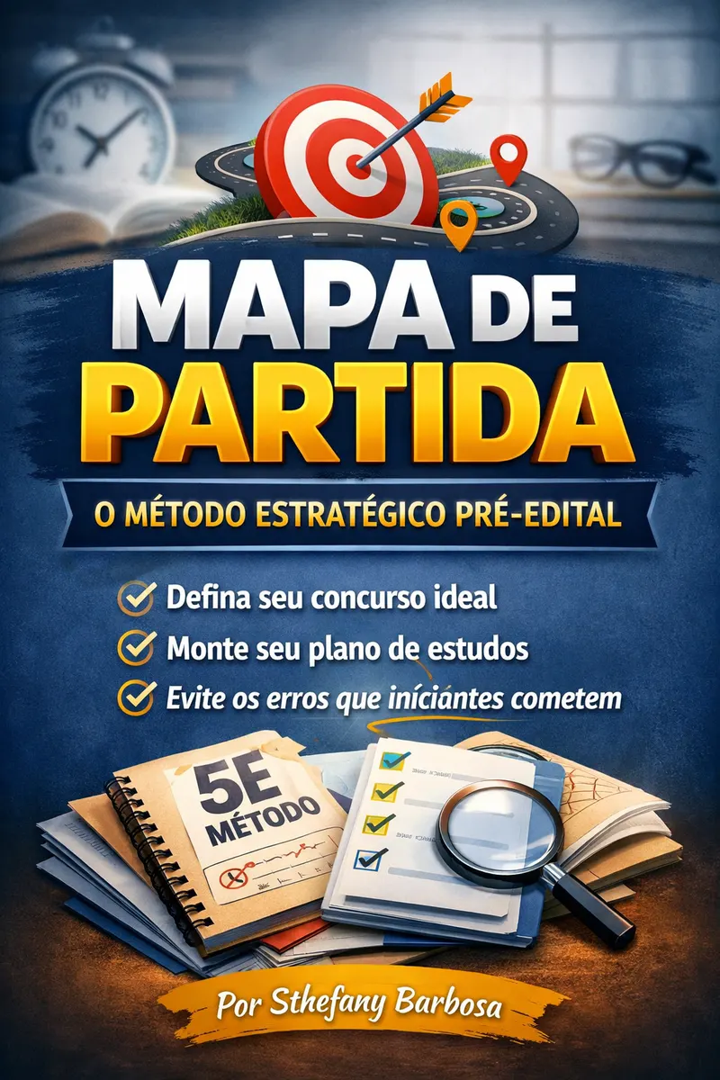 O MÉTODO ESTRATÉGICO PRÉ-EDITAL - MAPA DE PARTIDA