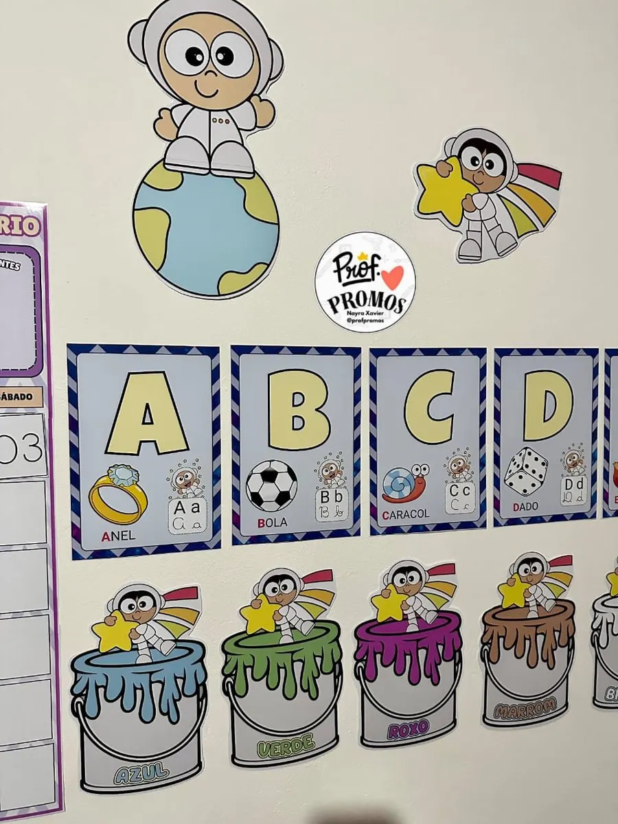 Kit Sala de Aula – Tema Astronauta