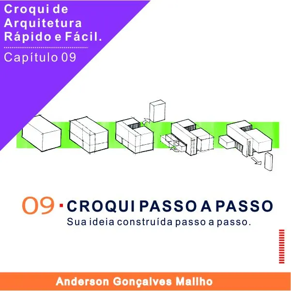 Curso de Croqui de Arquitetura - Capítulo 09 – Construindo passo a passo