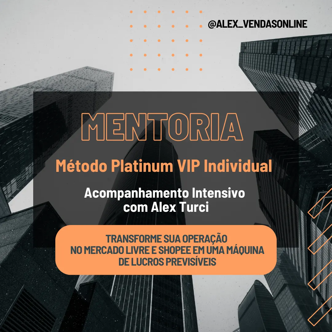Mentoria Método Platinum VIP Individual
