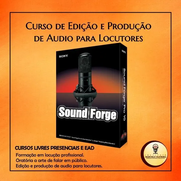Curso: Edição de áudio para locutores.