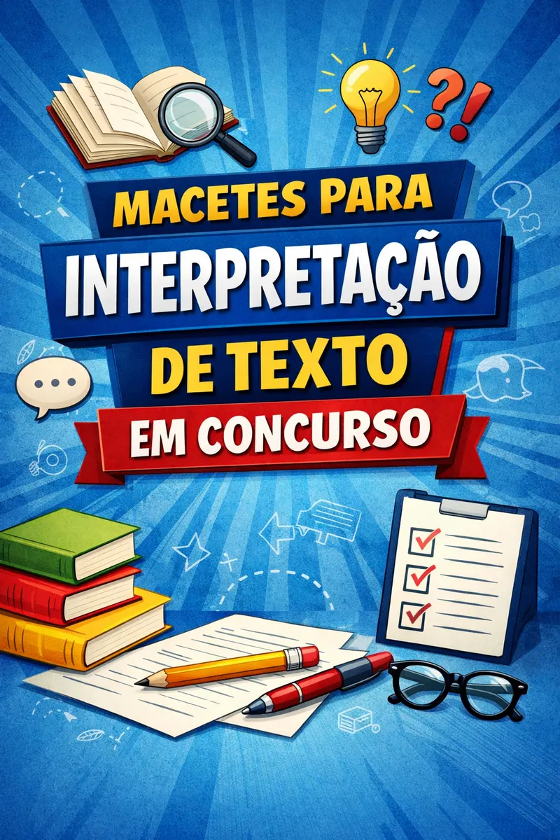 Manual secreto - Macetes para Interpretação de texto concursos