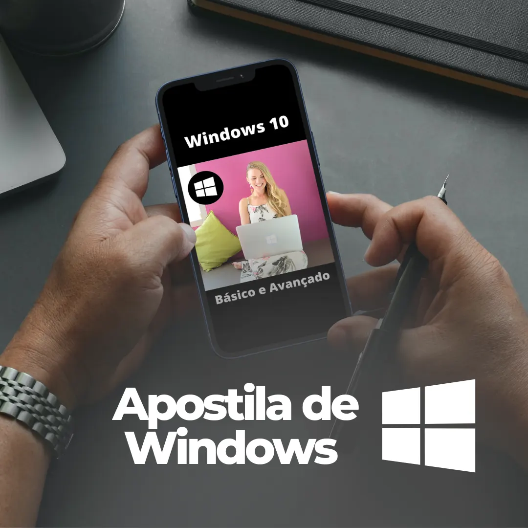E-book Windows 10 para Concursos, Entrevista de emprego, Material de apoio - Professor Bruno Tibério Santinoni