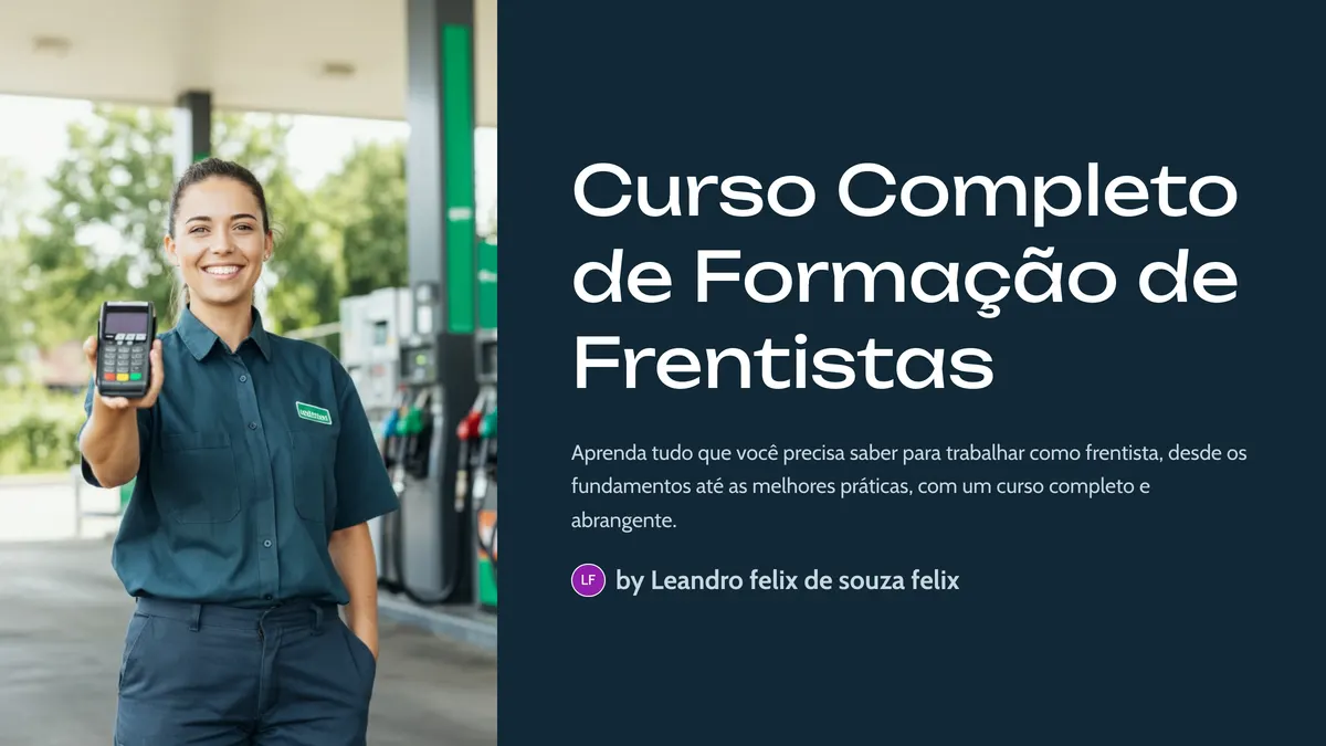 CURSO PARA FRENTISTA