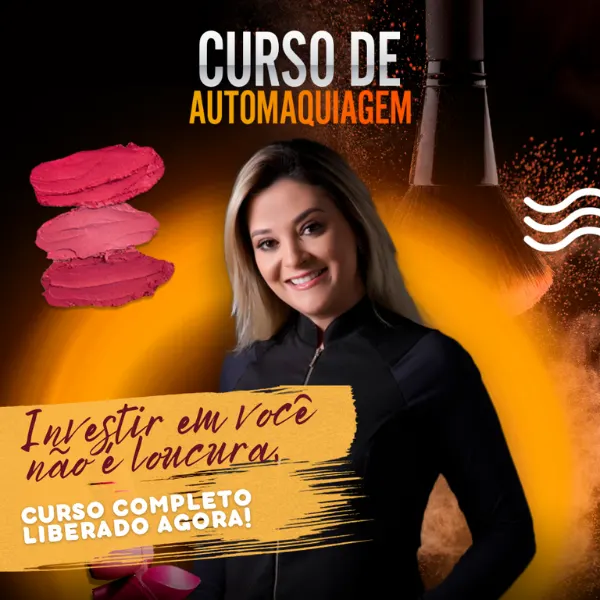 Curso de Automaquiagem Vip