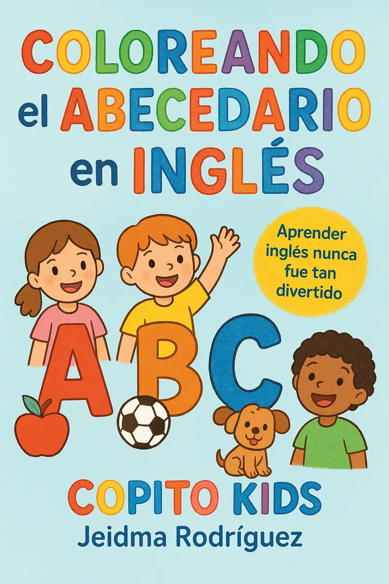 “Coloreando el Abecedario en Inglés: Aprende las Letras Jugando” ✏️🇬🇧🎨