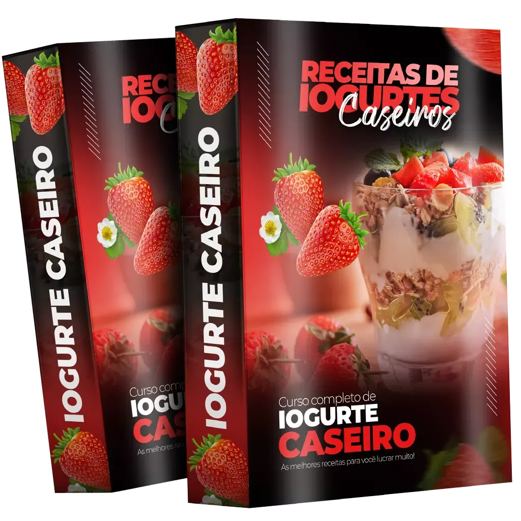 PLR COMPLETO CURSO DE IOGURTE CASEIRO + PÁGINA DE VENDAS + BÔNUS