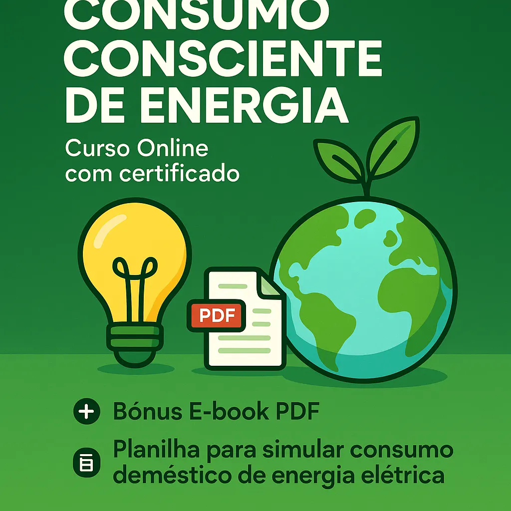 🌱 Curso Online Consumo Consciente de Energia 🌎