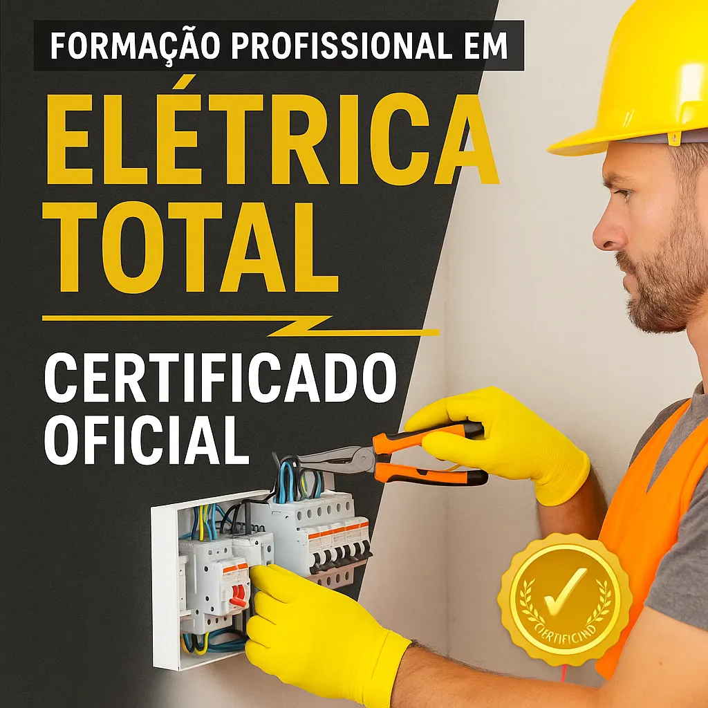 Formação Profissional em Elétrica Total – Certificado Oficial