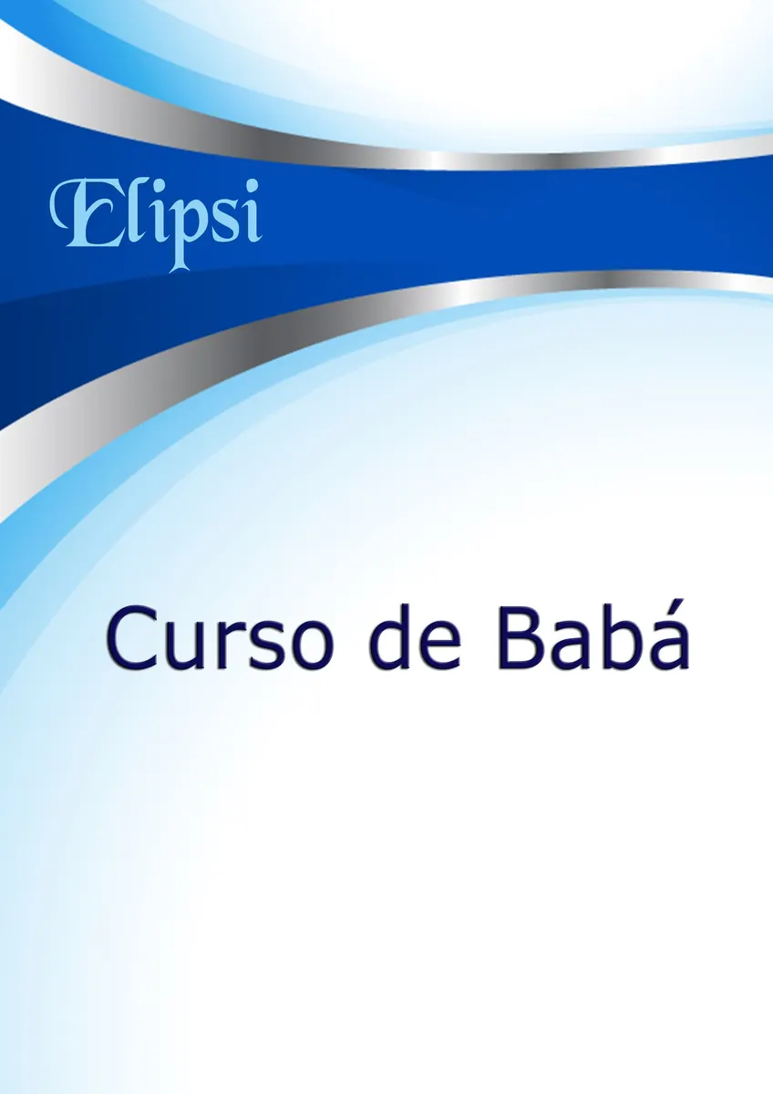 Apostila Elipsi do Curso de Babá