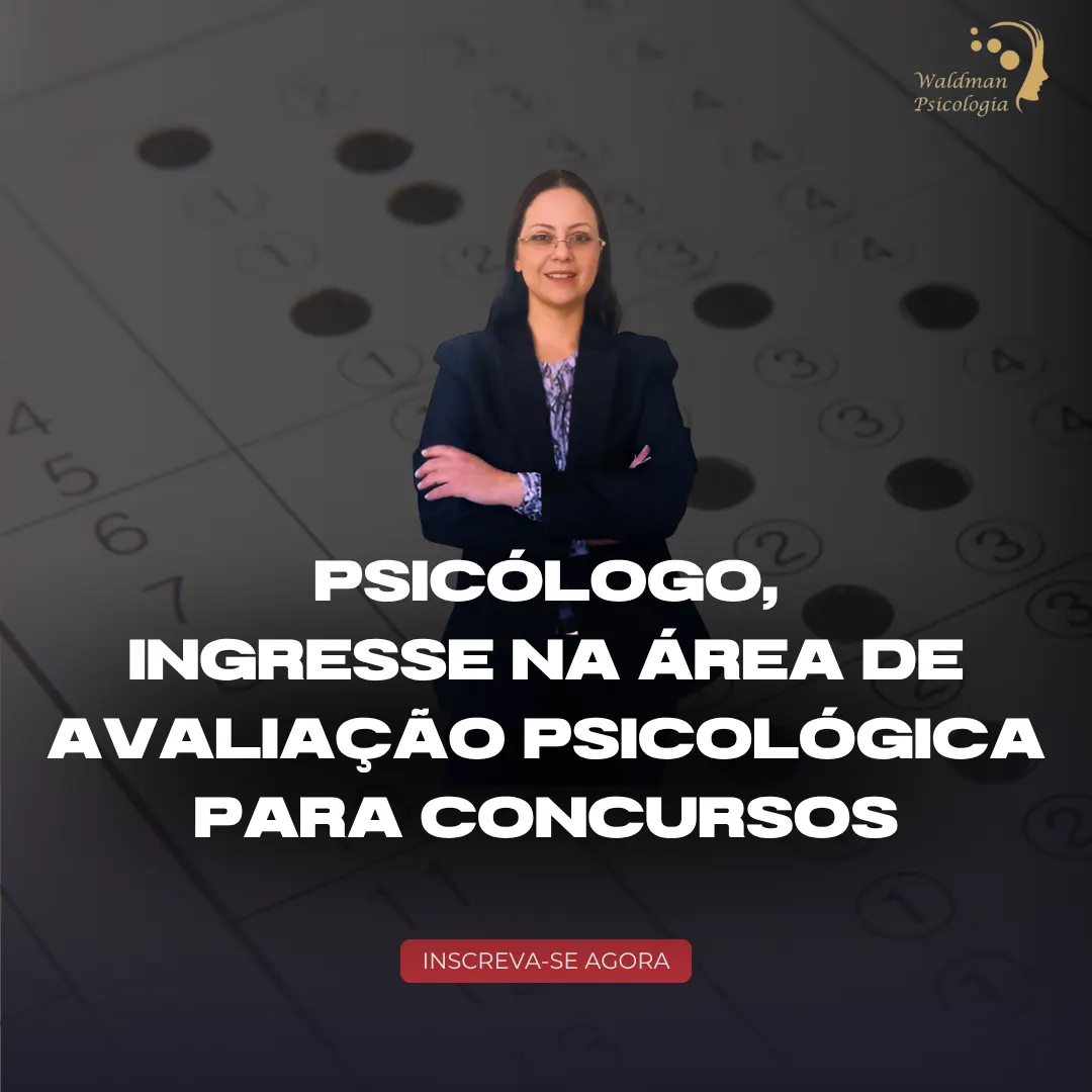 Curso de avaliação psicológica para concursos exclusivo para psicólogos