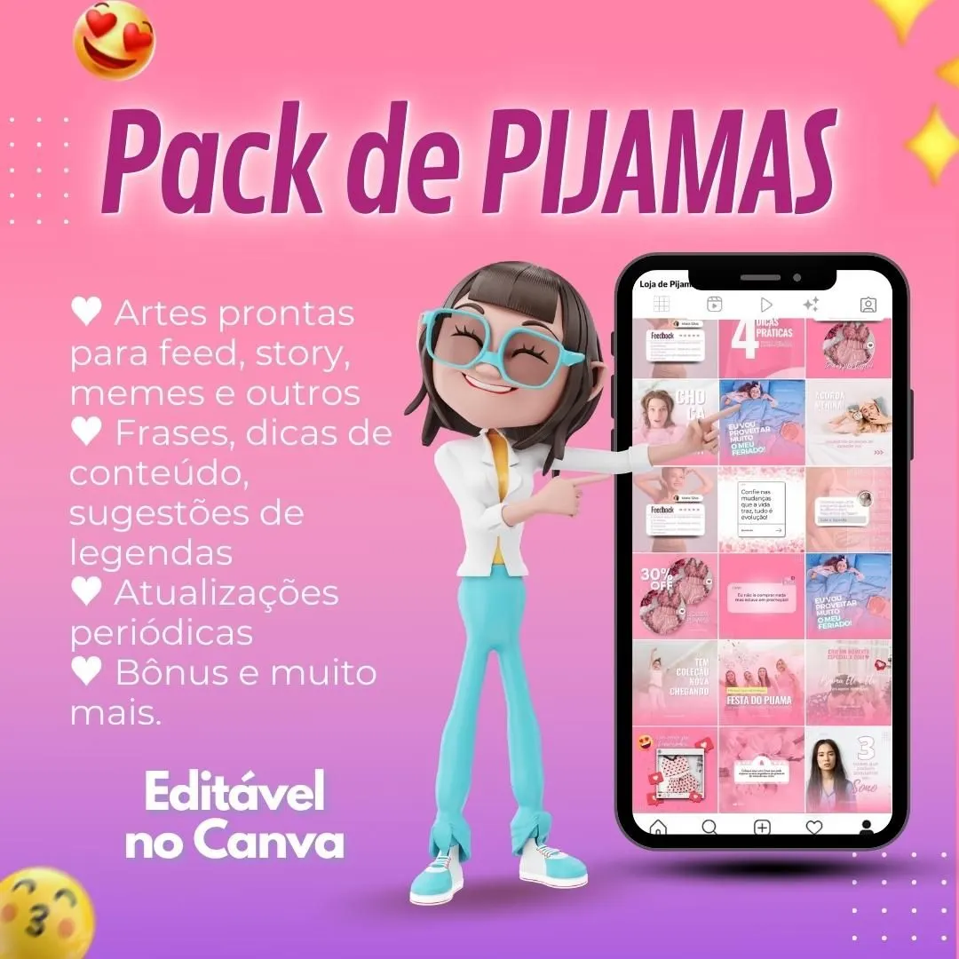 Pack Loja de Pijamas