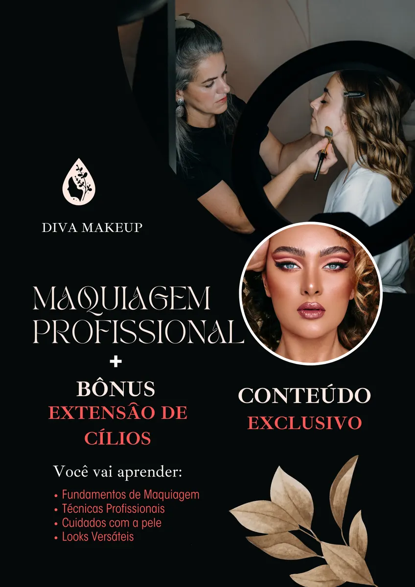 Curso Profissional de Maquiagem - Torne-se a Rainha do Make