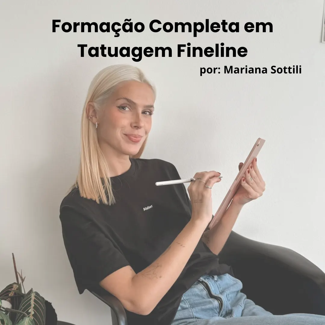 Formação Completa em Tatuagem Fineline