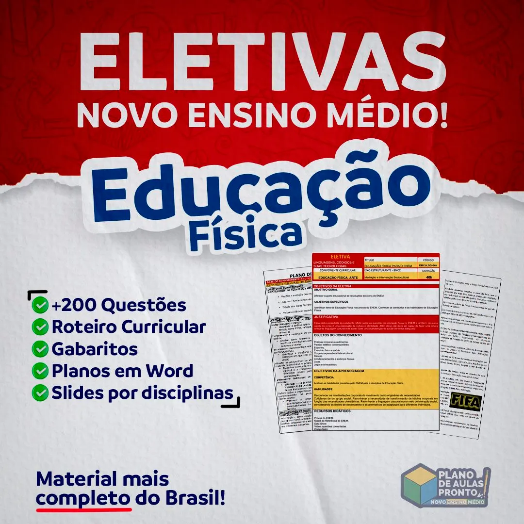 EDUCAÇÃO FÍSICA - PLANEJAMENTOS E ATIVIDADES - BNCC