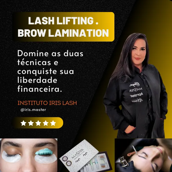 CURSO VIP ON LINE - LASH LIFTING E BROW LAMINATION