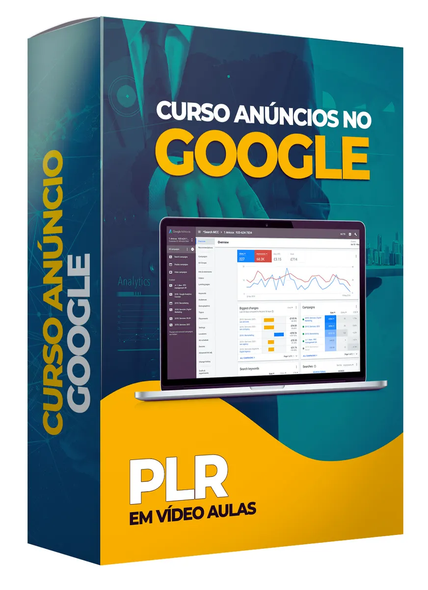 PLR CURSO EM VIDEO AULA GOOGLE ADS