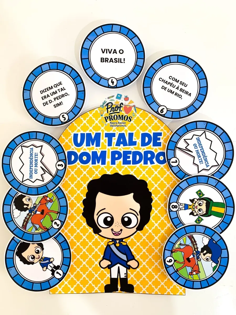 Luva Musical “Um tal de Dom Pedro” 🎶🇧🇷