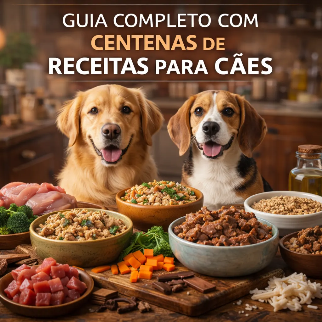 Guia Completo Com Centenas De Receitas Para Cães