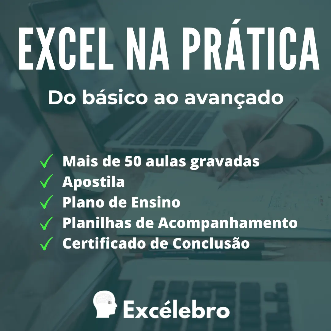 Excélebro - Excel na Prática - do Básico ao Avançado