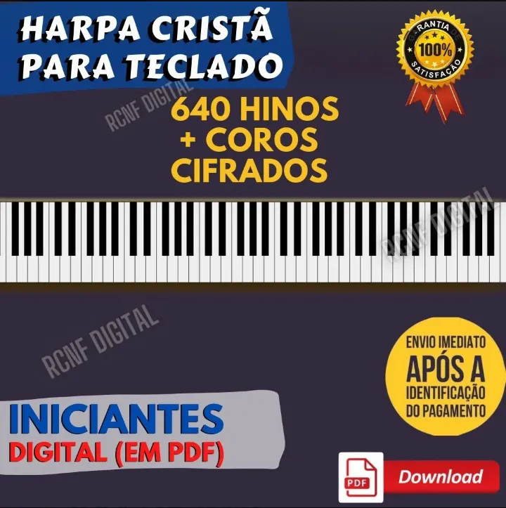 Harpa Cristã Cifrada P/ TECLADO
