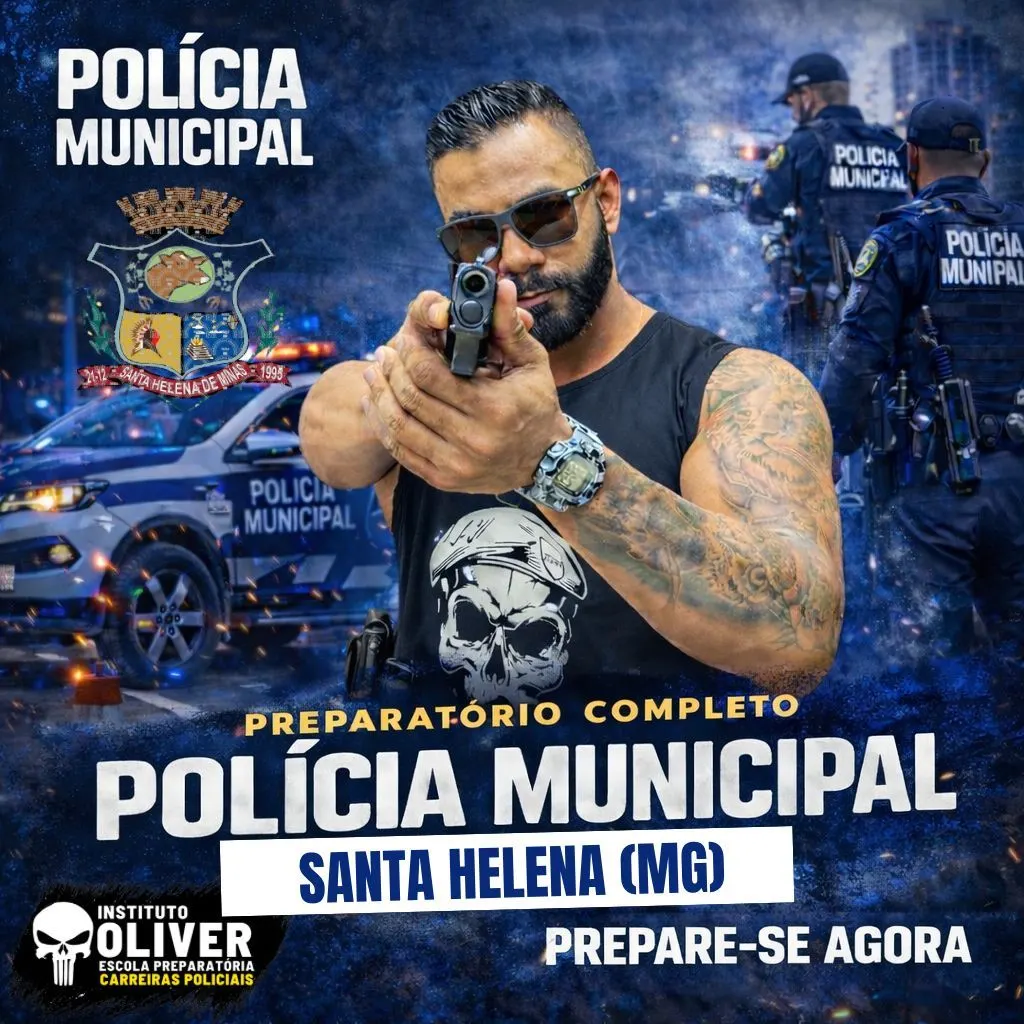 👮‍♂️ Preparatório Completo GUARDA MUNICIPAL de SANTA QUITÉRIA - CE 👮‍♂️ GCM - Instituto Óliver