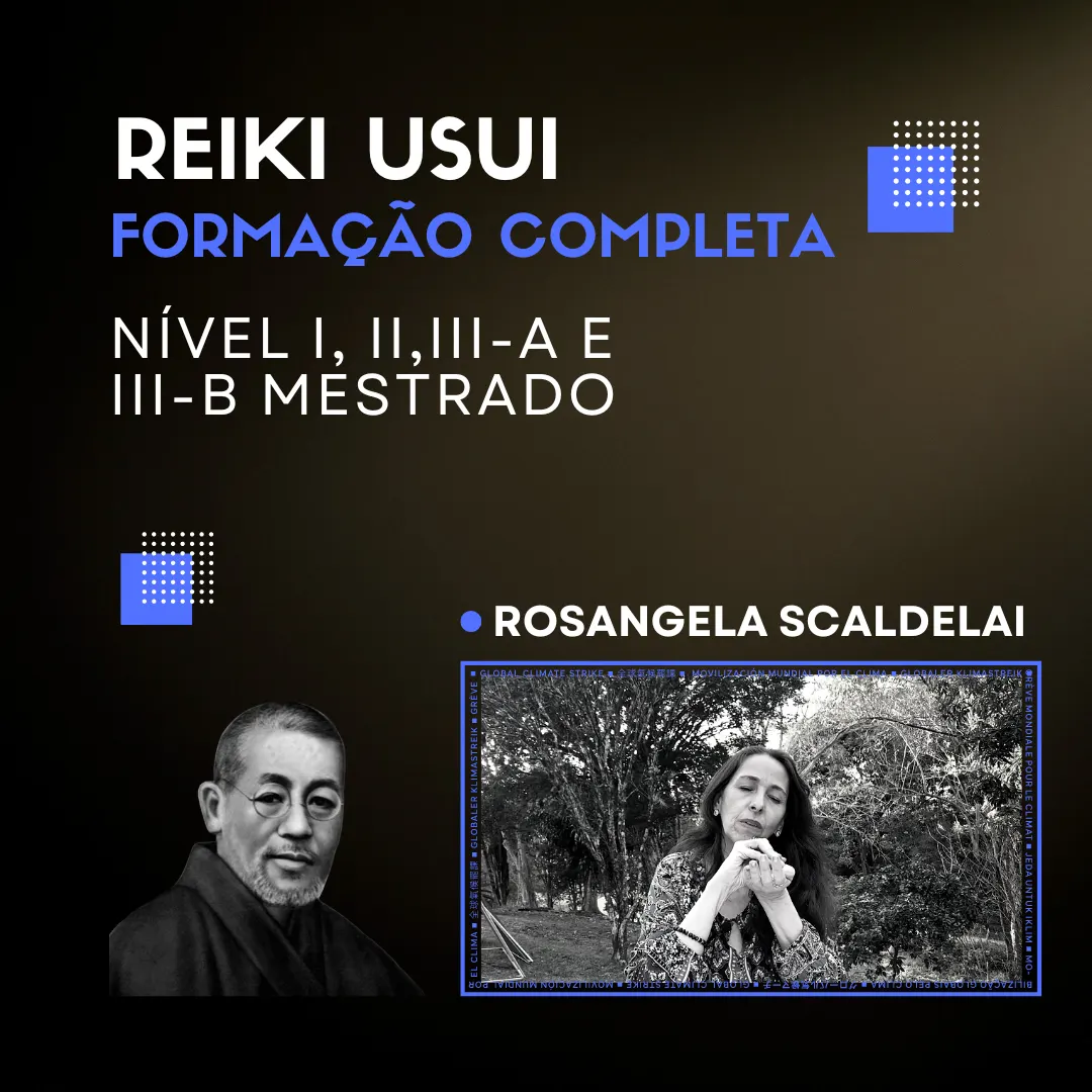Formação Completa em Reiki Usui (Nível I, II,III-A e III-B Mestrado)
