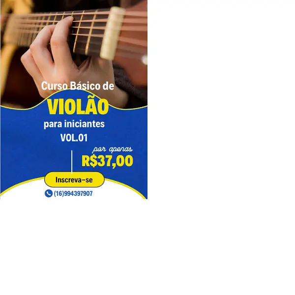 Curso Básico de Violão para Iniciantes Vol.01