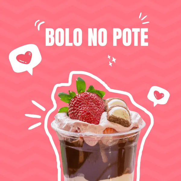 Bolo No Pote