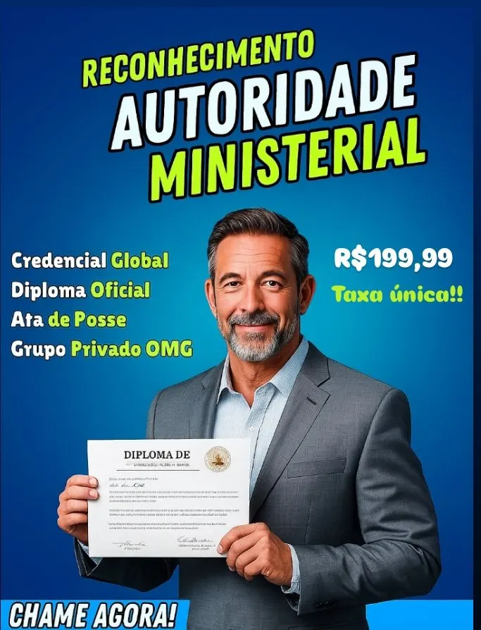 Capelania humanitária juiz de paz pastoral notório saber
