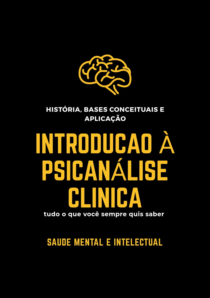 INTRODUÇÃO PARA FORMAÇÃO EM PSICANALISE CLÍNICA