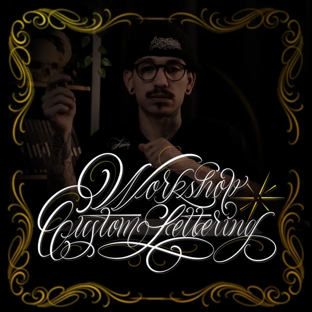 WORKSHOP CUSTOM LETTERING - Dênis Navarro