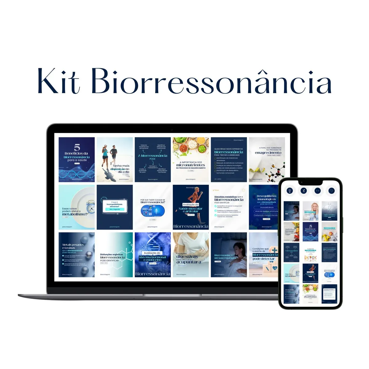 Biorressonância - Kit de Conteúdos