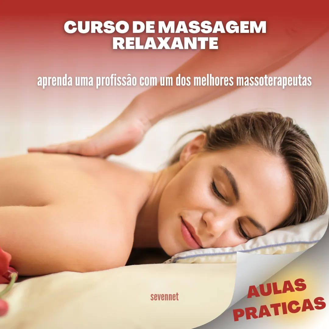 Curso massagem relaxante profissional