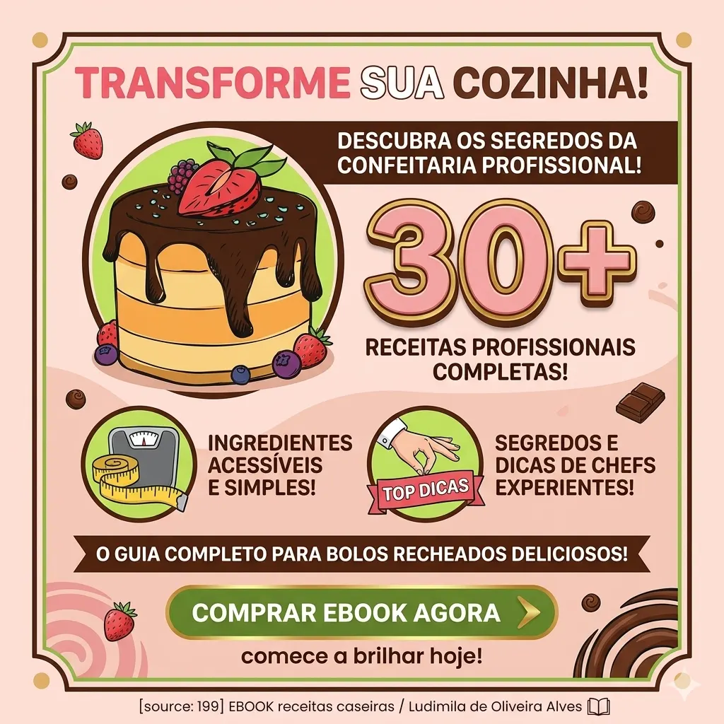 Confeitaria Profissional – Guia de Bolos e Recheios