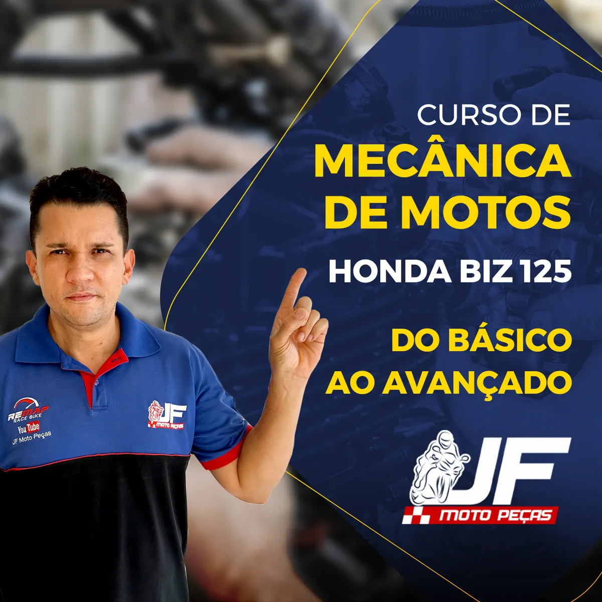 Curso de Mecânica de Motos Honda Biz 125 do Básico ao Avançado