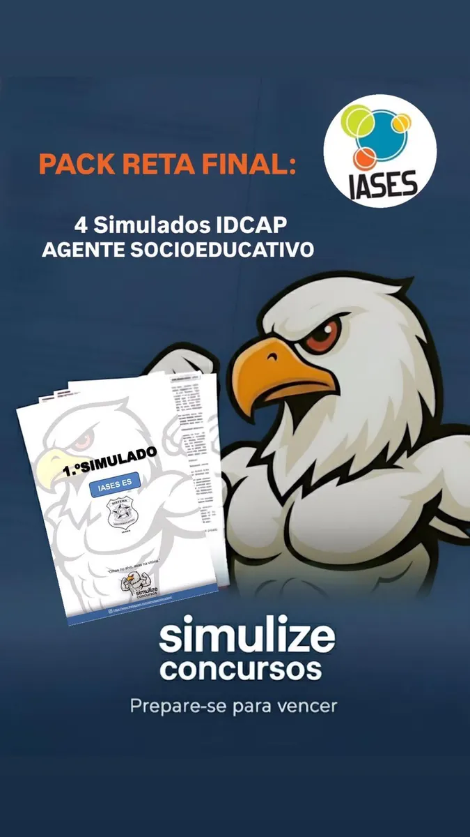 Pack com 4 Simulados IASES – Espírito Santo | Simulize Concursos