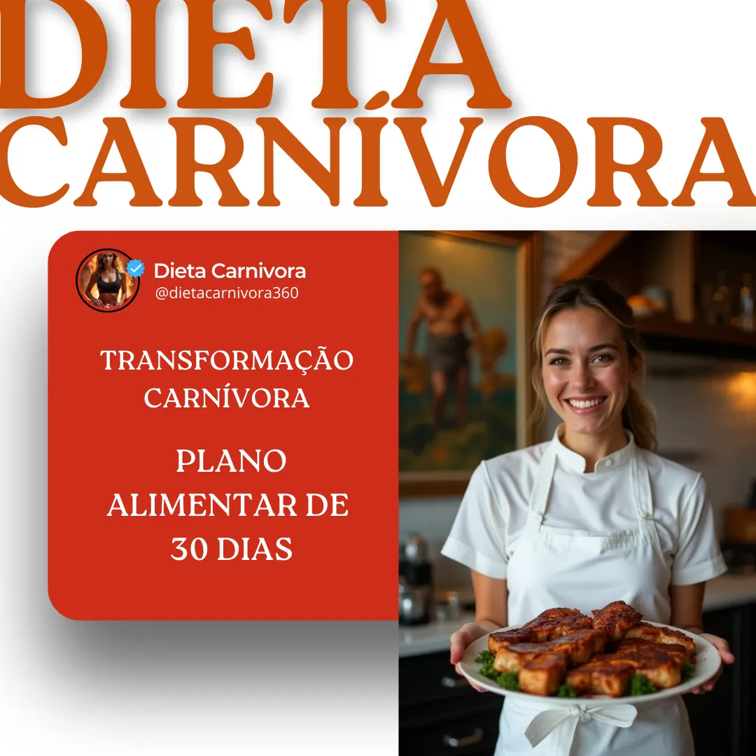Transformação Carnívora: Plano Alimentar de 30 Dias