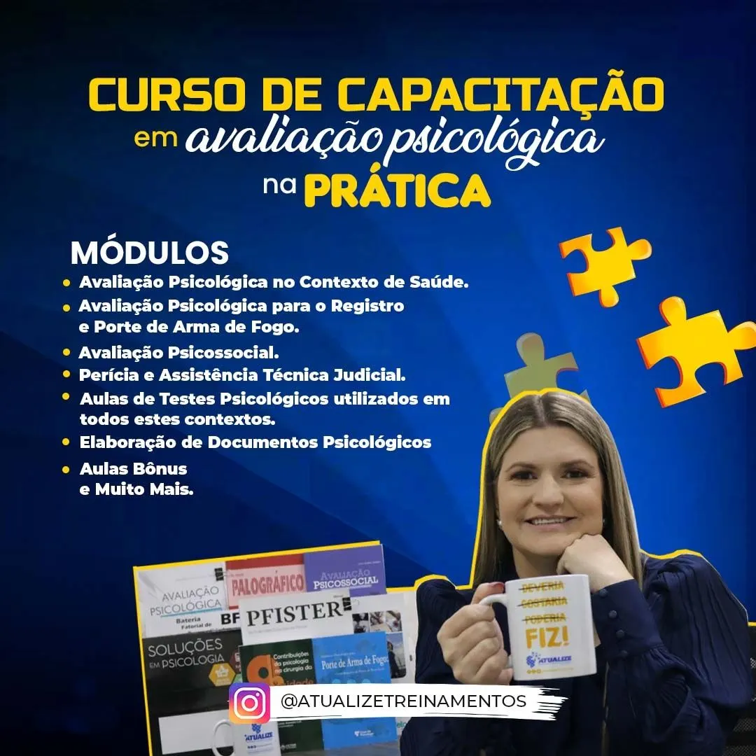 Curso de Capacitação e Atualização em Avaliação Psicológica na Prática 02/2022