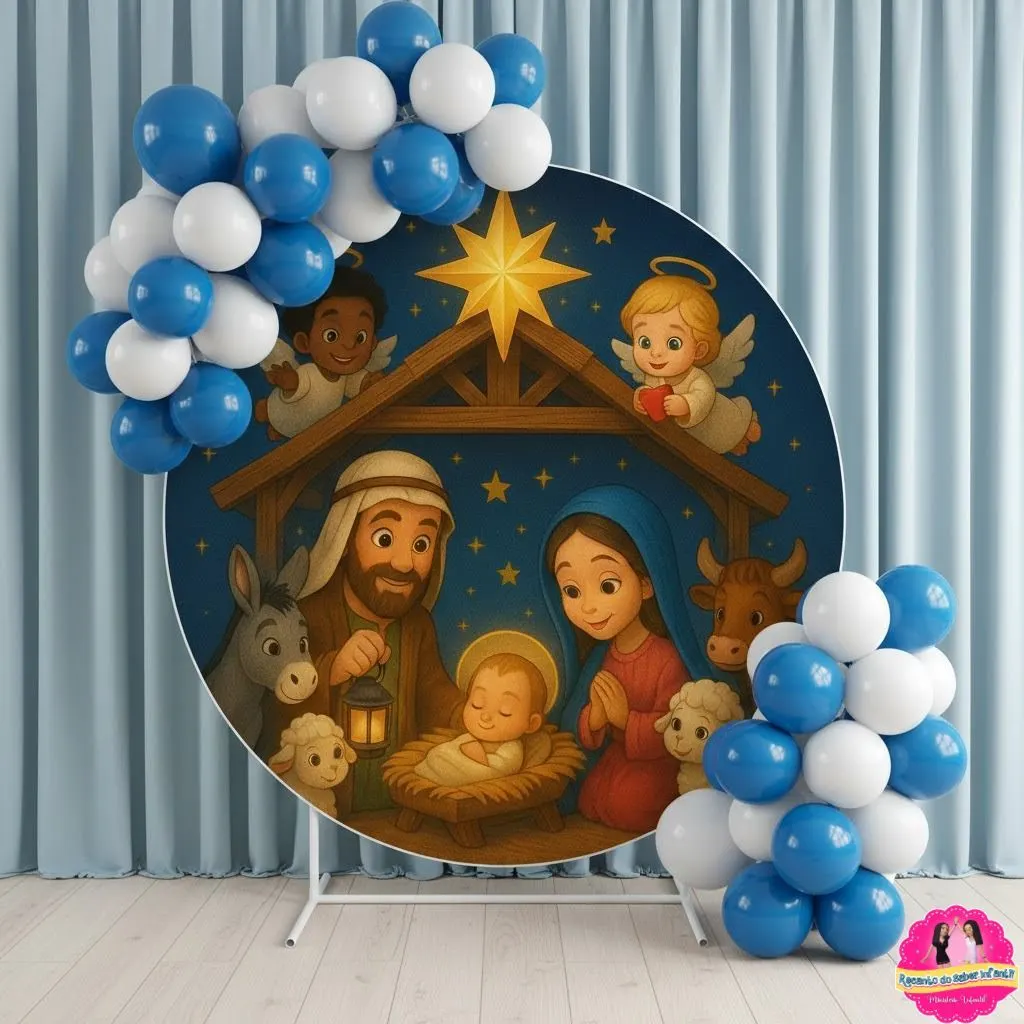 Chegou o Painel 2 - O Nascimento de Jesus - Natal RECANTO DO SABER INFANTIL