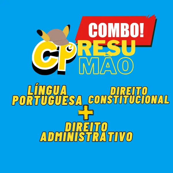 COMBO RESUMÃO - Língua Portuguesa + Direito Constitucional + Direito Administrativo para Concursos Públicos