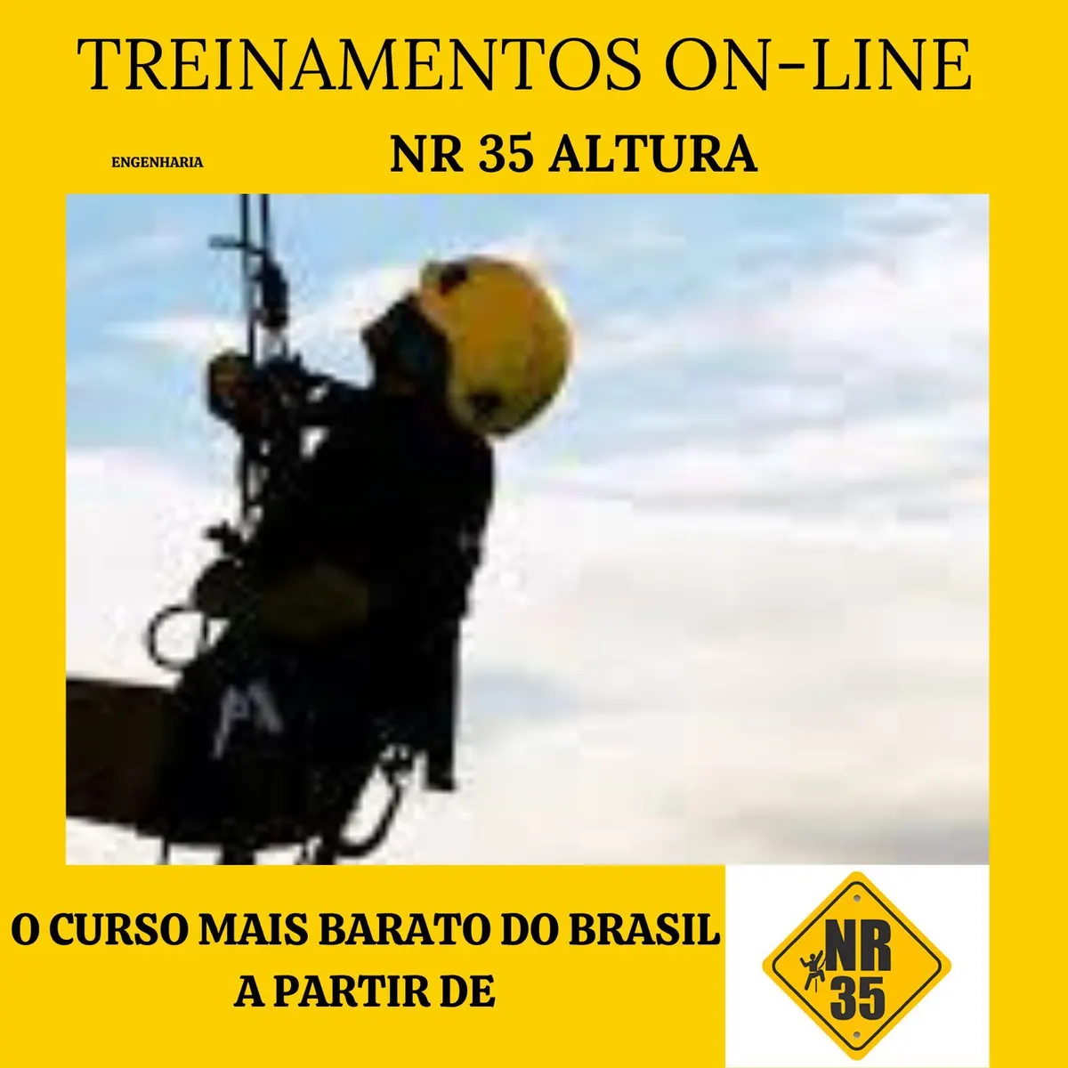 Curso de Reciclagem de NR35 trabalho em altura