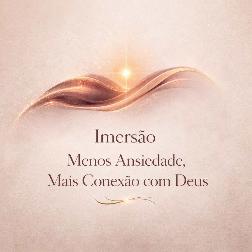 Imersão: Menos Ansiedade, Mais Conexão com Deus - 2ª Edição