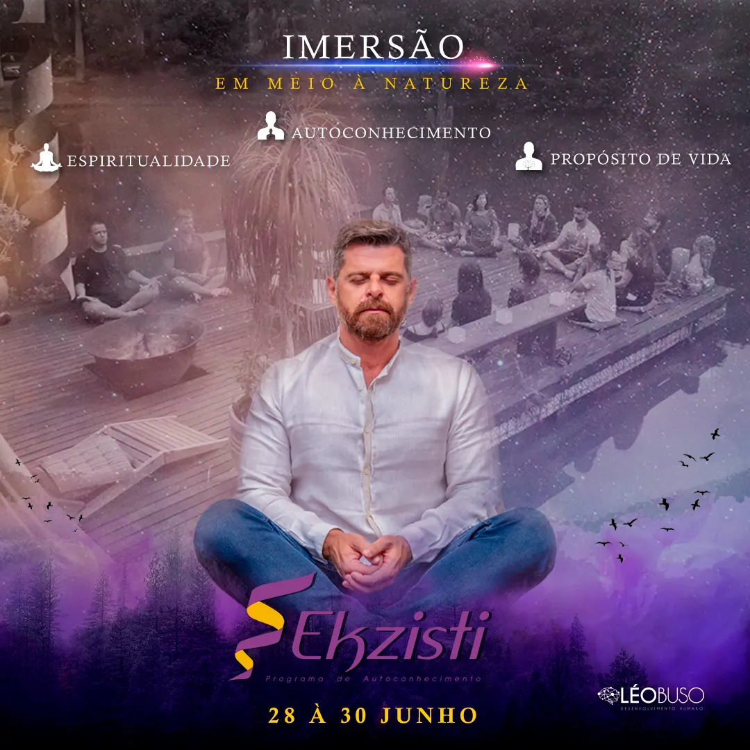 Ekzisti - Imersão em Autoconhecimento, Espiritualidade e Propósito de Vida.