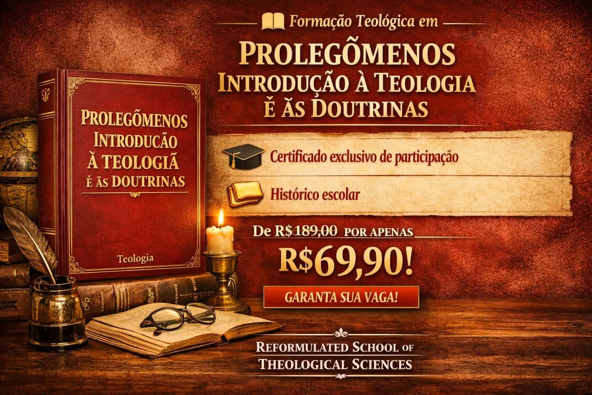 FORMAÇÃO TEOLOGICA EM PROLEGÔMENOS INTRODUÇÃO  À TEOLOGIA E ÁS DOUTRINAS