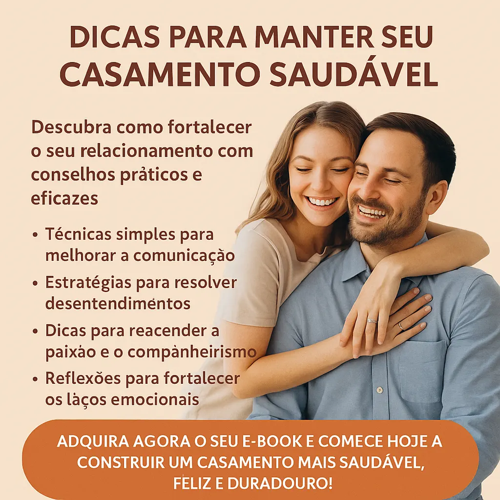 Dicas para manter seu casamento saudável