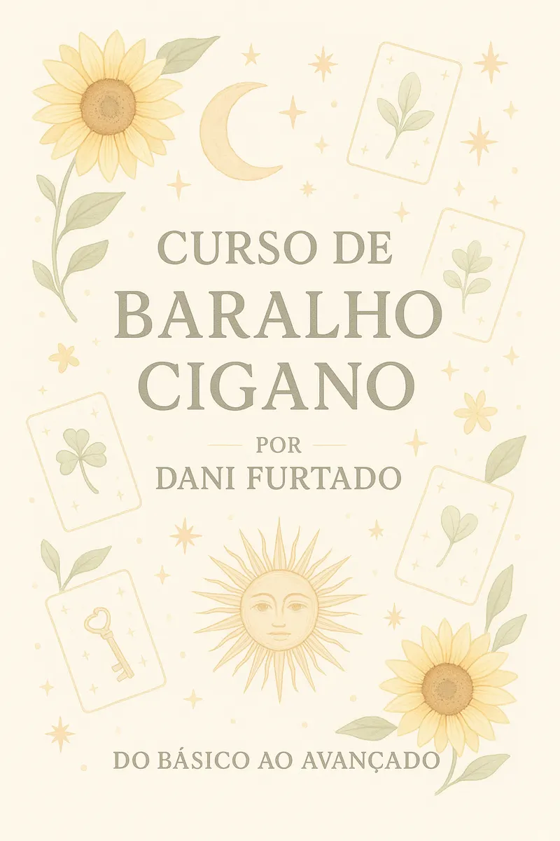 Curso de Baralho Cigano (Lenormand) Modulo 1 de 6