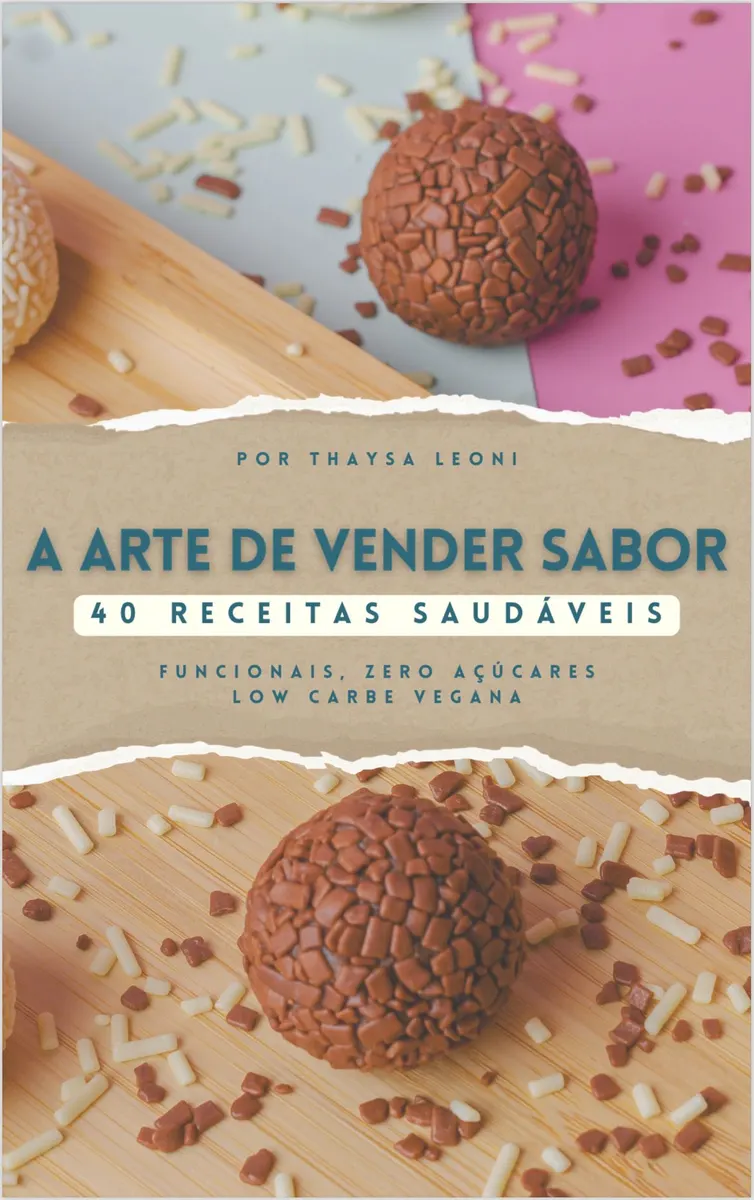 A arte de vender sabor- 40 receitas saudáveis